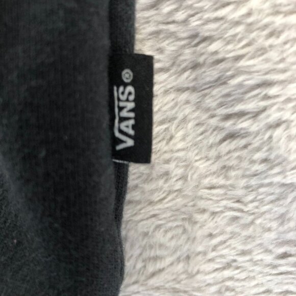 Vans Mens Sweatshirt Small Crewneck Long Sleeve Black Graphic Top Pullover Y2K - Picture 9 of 15